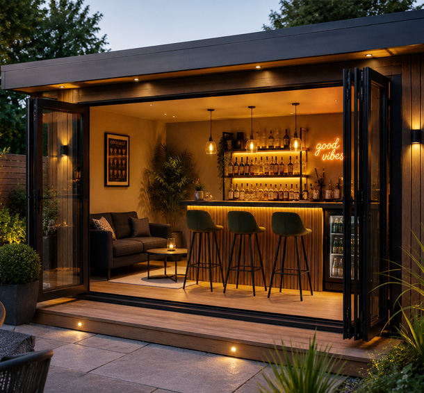 Atrium Garden Spaces in Leighton Buzzard & Aylesbury - bar garden room