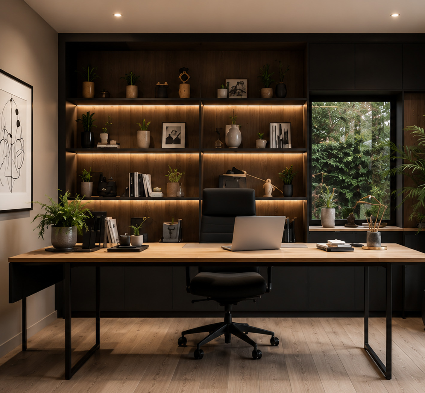 Room for multiple desks and workstations, Linslade